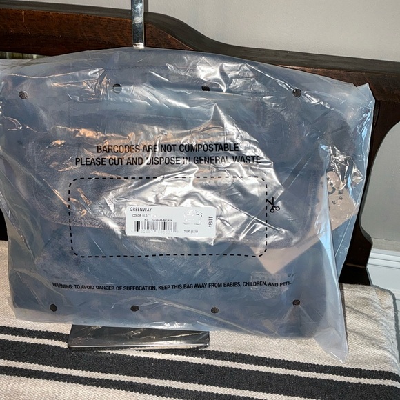 NWT Bed Stu Leather Greenway Handbag Crossbody Bag Black Lux MSRP $265 - Picture 14 of 15